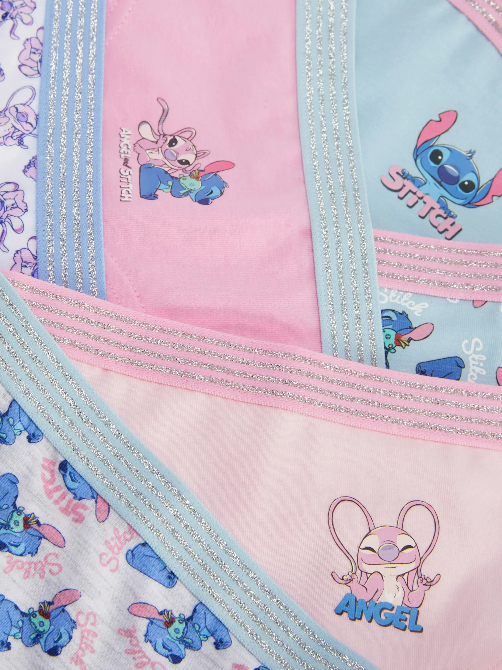 Primark 6-Pack Disney’s Stitch Hipster Briefs Blue Best Sale