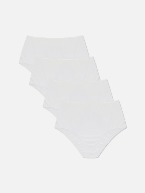Primark 4-Pack Essential Full Briefs White Outlet
