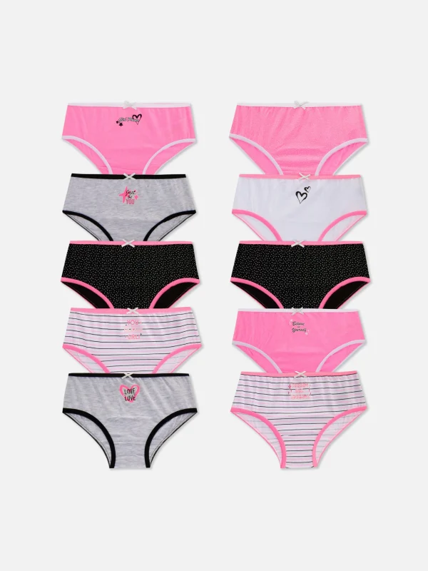 Primark 10-Pack Graphic Briefs Multi Sale