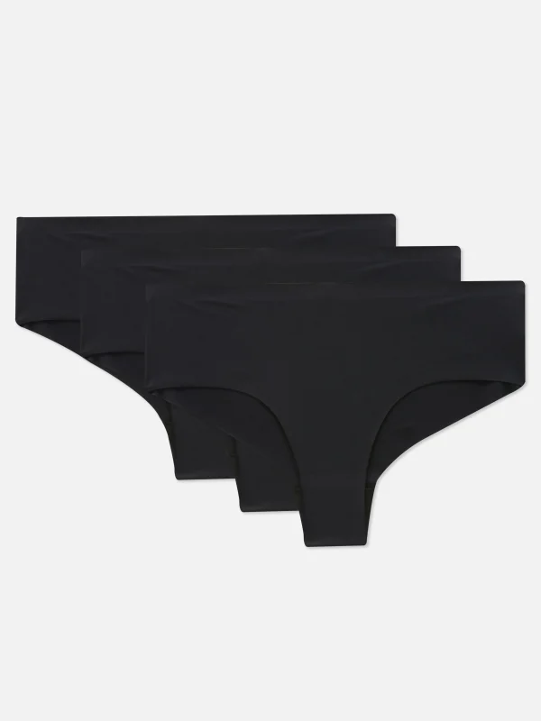Primark 3-Pack Invisible Hipster Briefs Black Online