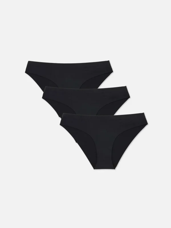 Primark 3-Pack Invisible Mini Briefs Black Online