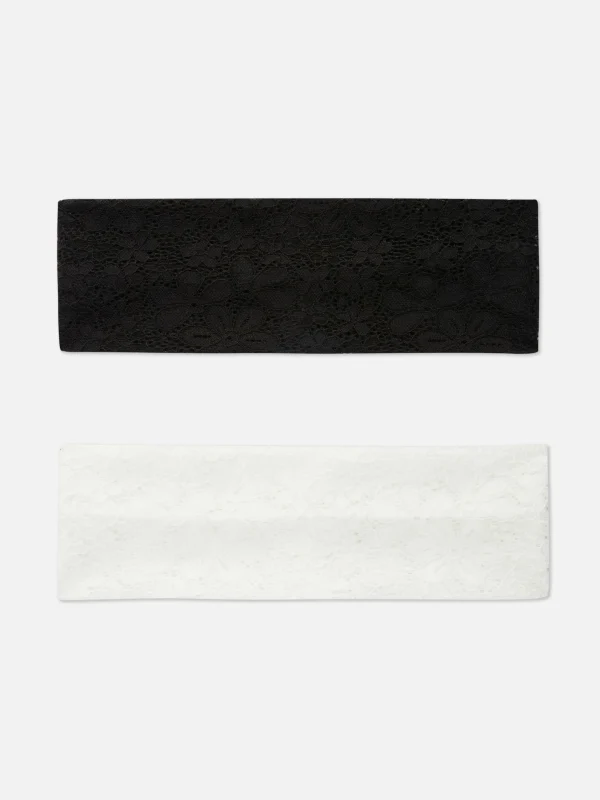 Primark 2-Pack Lace Headbands Multi Fashion