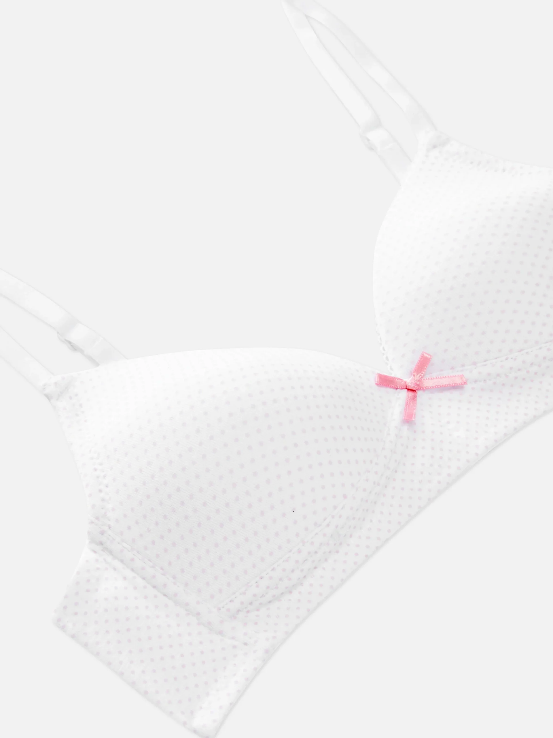 Primark 2-Pack Molded Cotton Bras Pink Best Sale