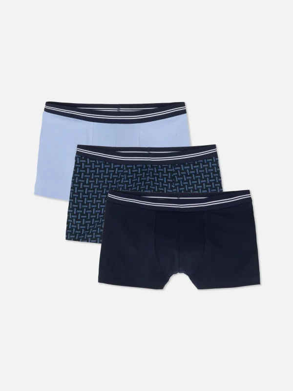 Primark 3-Pack Multi Boxer Briefs Navy Online