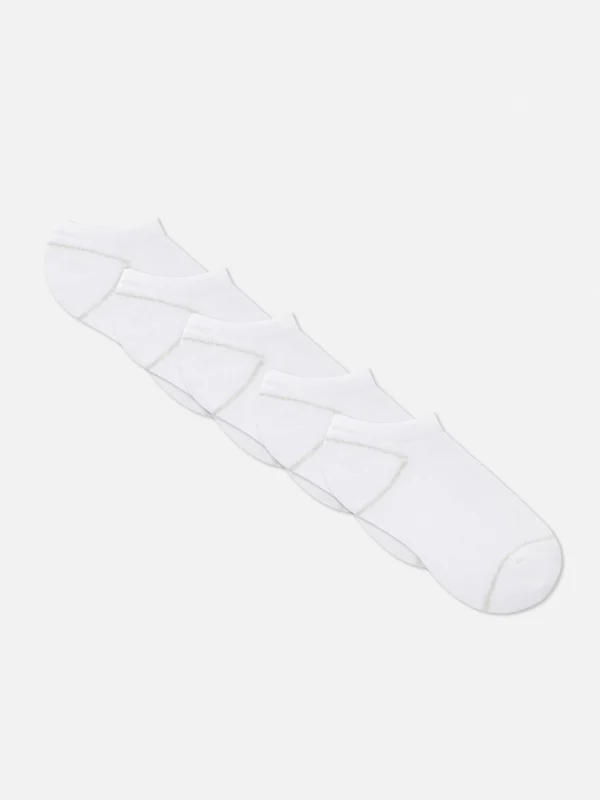 Primark 5-Pack Sports Socks White Best Sale