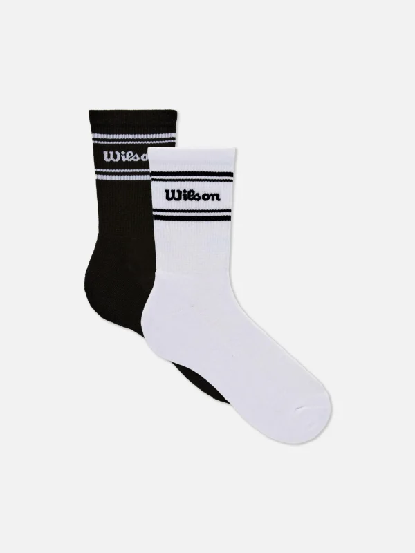 Primark 3-Pack Wilson Cushioned Crew Socks White Best Sale