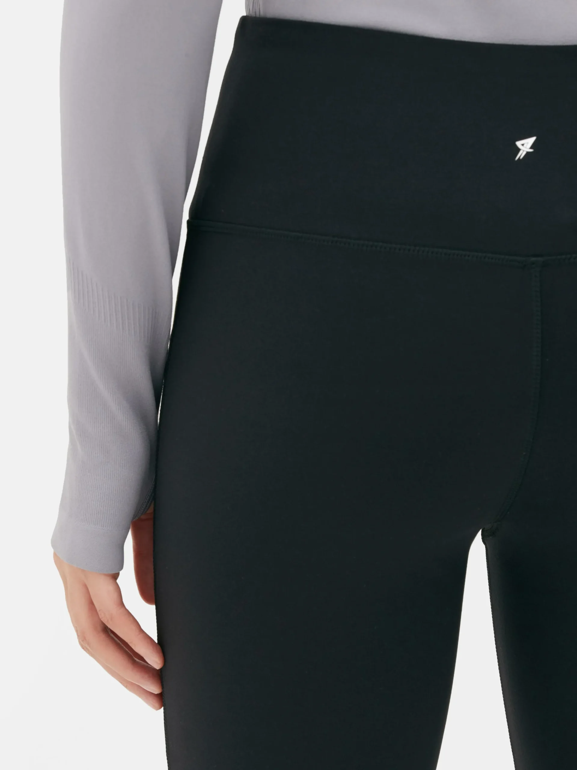 Primark Performance Flared Yoga Leggings Black Flash Sale