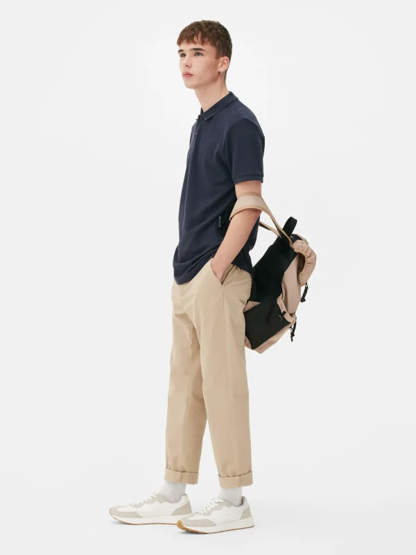 Primark Piqué Polo Navy Clearance