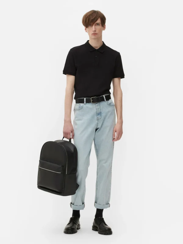 Primark Piqué Polo Black Store