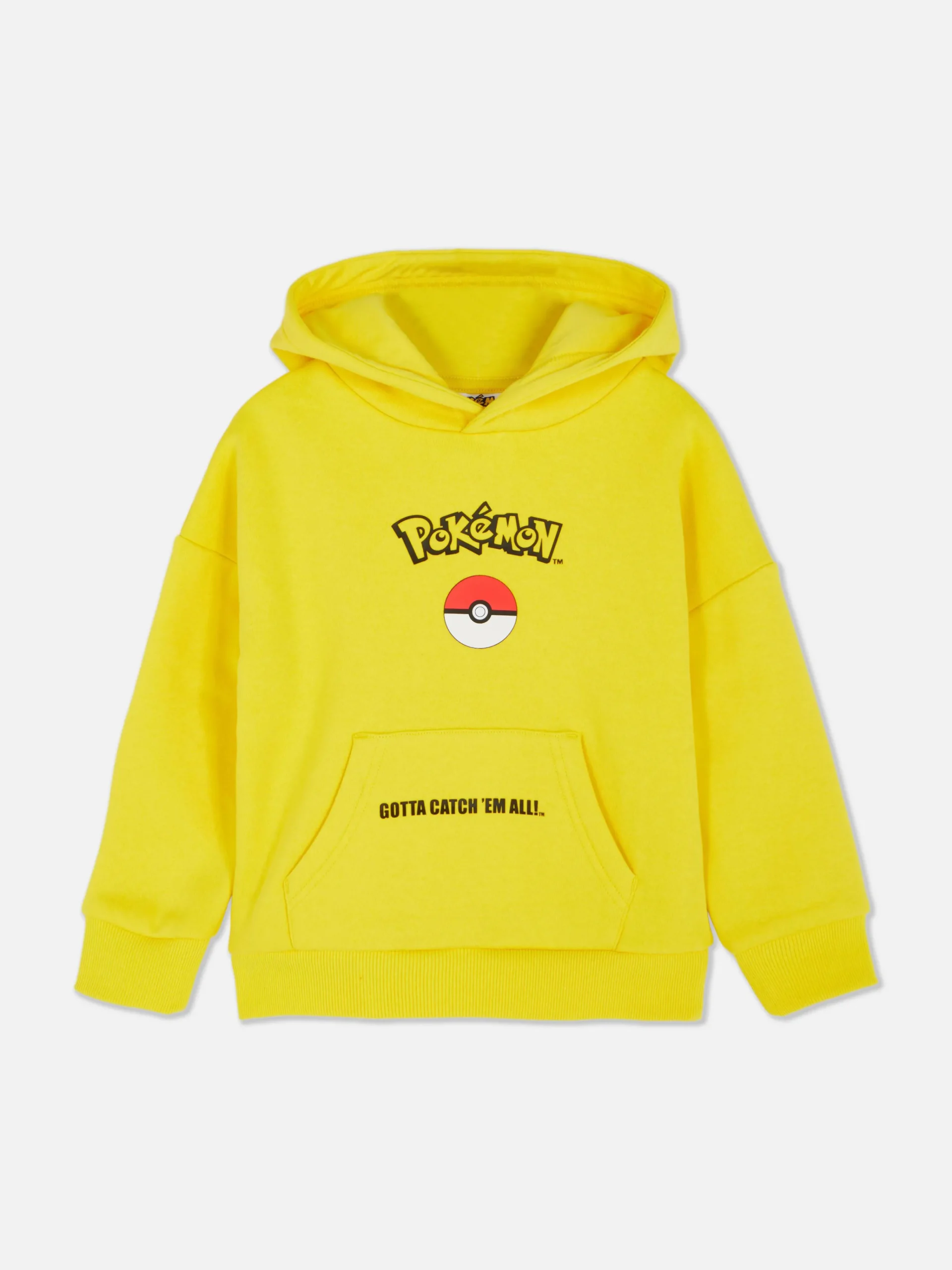 Primark Pokémon Pikachu Hoodie Yellow Discount