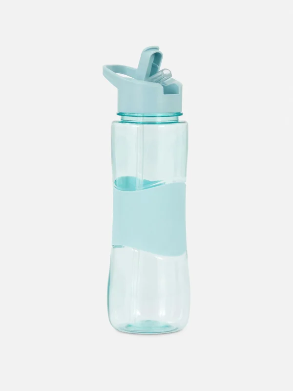 Primark Pop-Up Straw Water Bottle Mint Hot