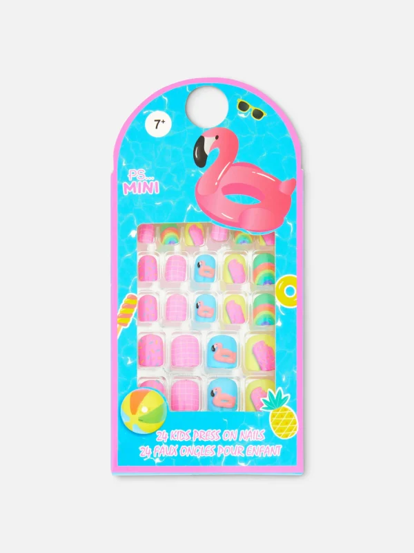 Primark PS Mini Pool Party Press On Nails Multi Fashion