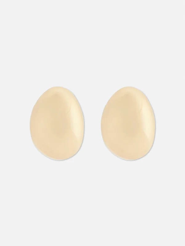 Primark Puffy Stud Earrings Yellow Online