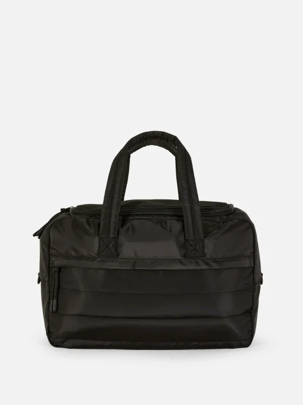 Primark Quilted Under Seat Cabin Bag Black Clearance