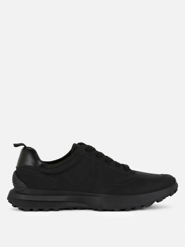 Primark Retro Panel Sneakers Black Outlet