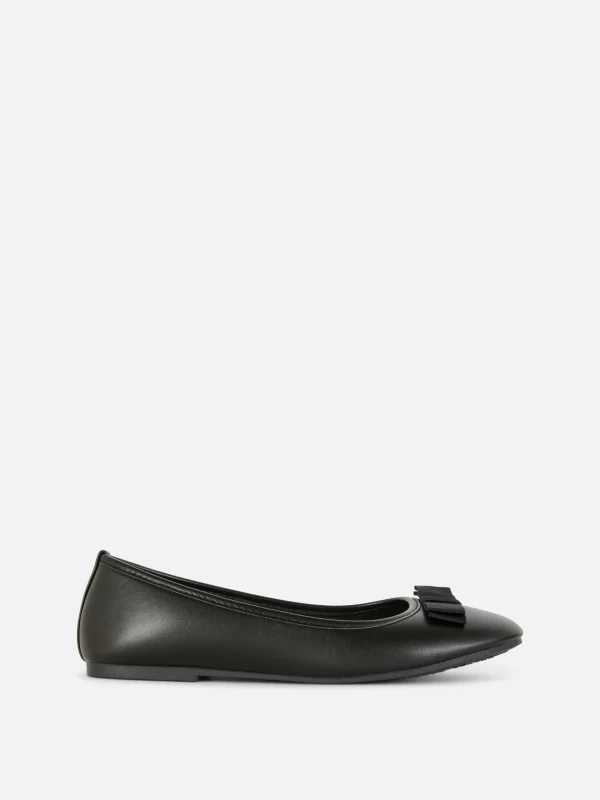 Primark Ribbon Detail Ballerinas Black Best Sale