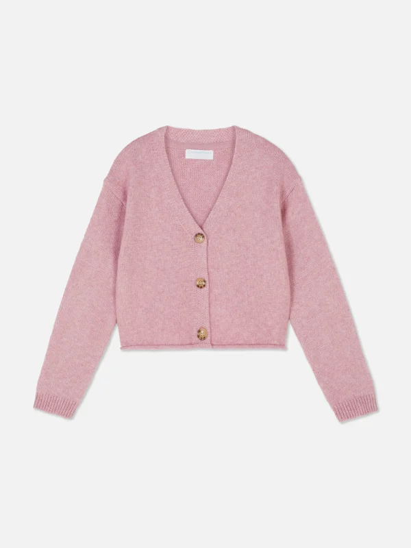 Primark Rolled Hem Cardigan Pink Best Sale