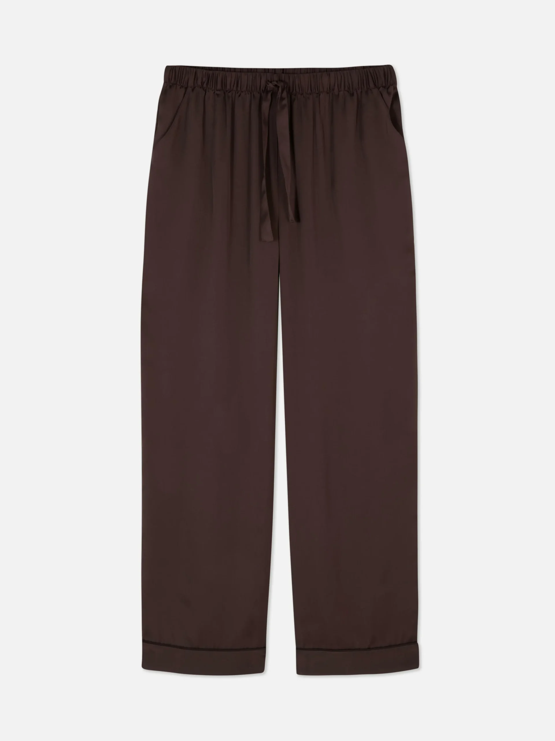 Primark Satin Pajama Pants Fig Outlet