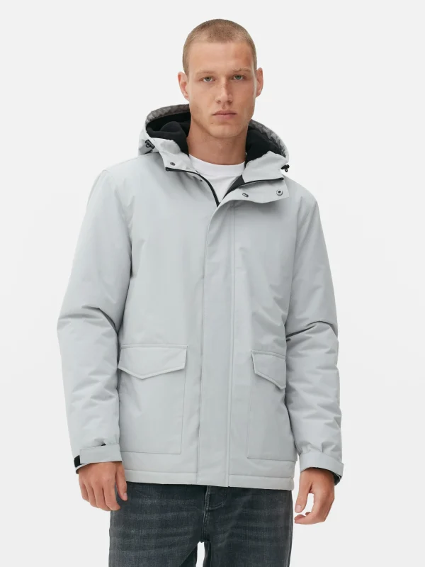 Primark Short Padded Jacket Ivory Outlet