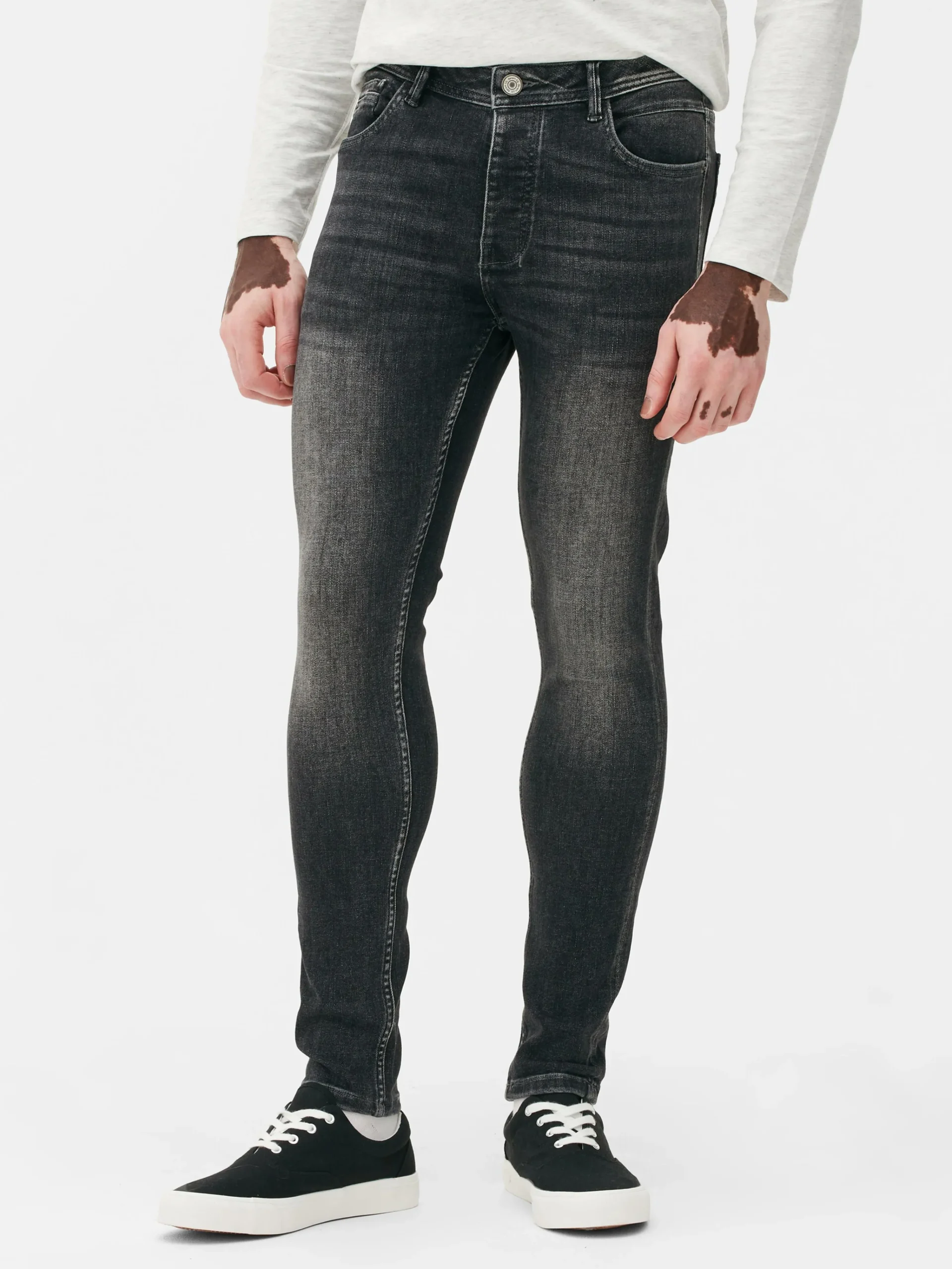 Primark Skinny Fit Jeans Charcoal Online
