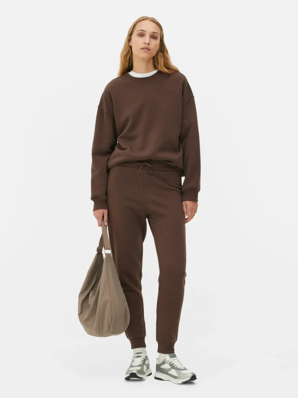 Primark Skinny Fit Joggers Chocolate Outlet