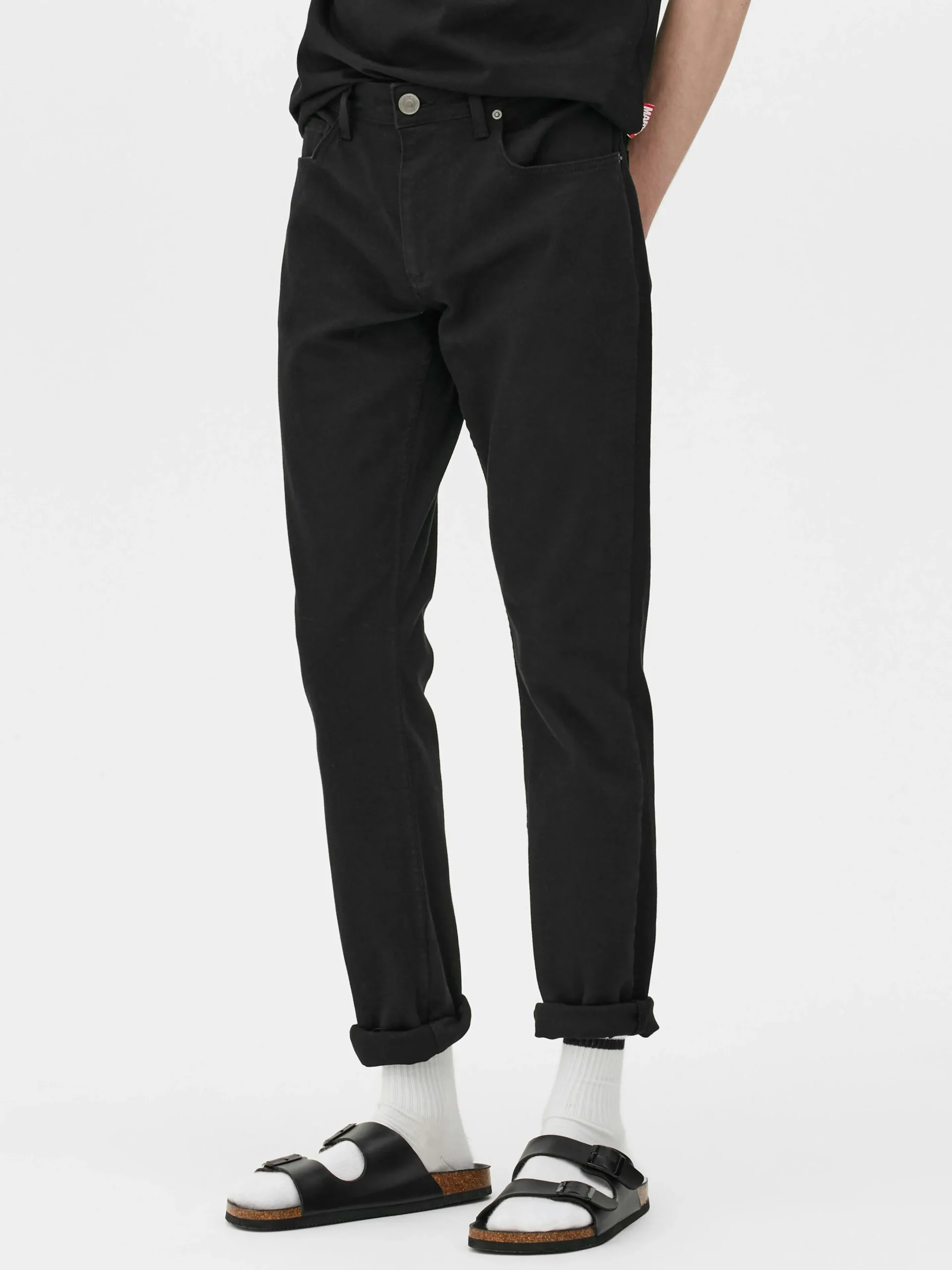 Primark Slim Fit Twill Jeans Black Best Sale