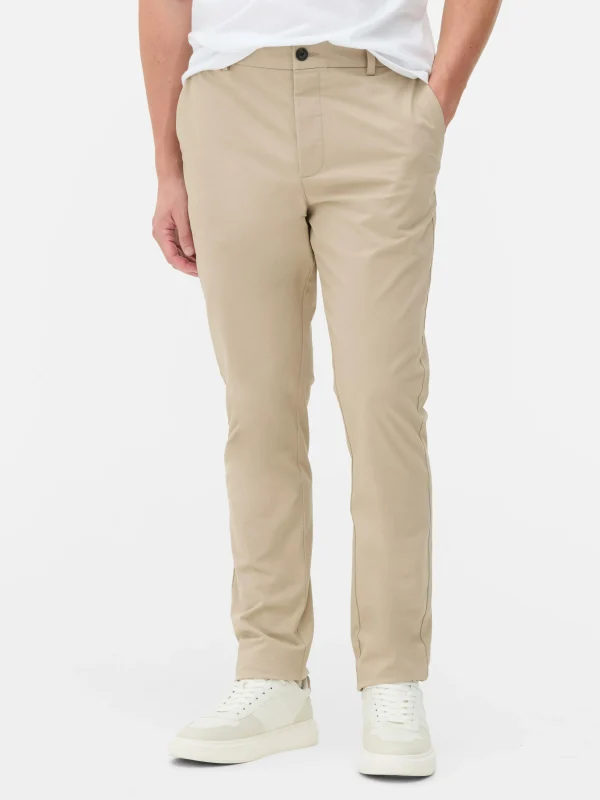 Primark Slim Stretch Chinos Stone Shop