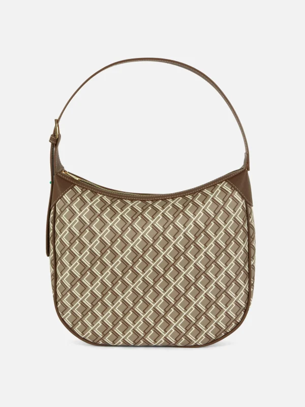 Primark Slouchy Monogram Shopper Chocolate Store