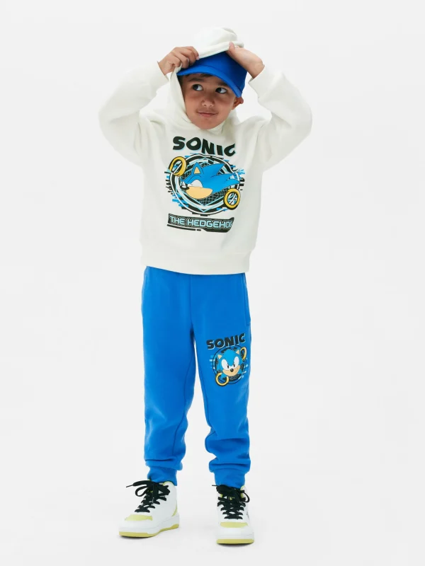 Primark Sonic The Hedgehog Graphic Hoodie Ivory Store