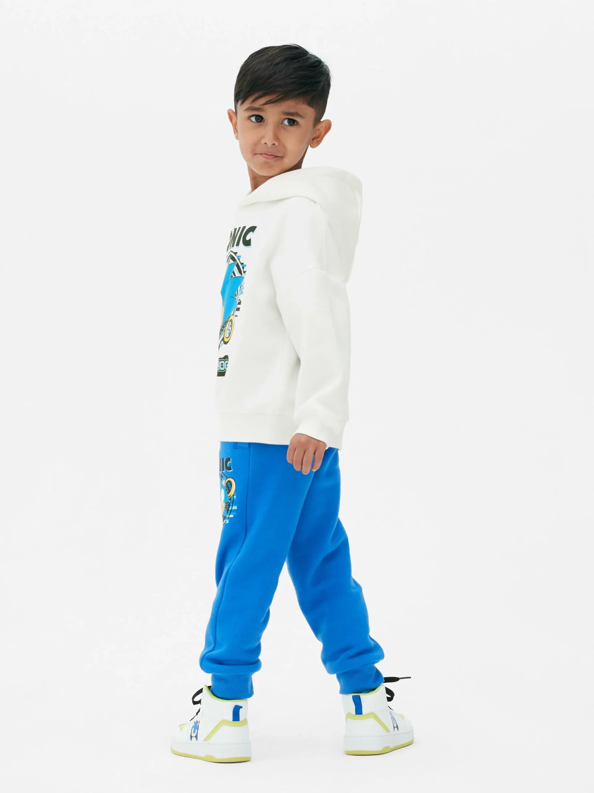 Primark Sonic The Hedgehog Graphic Hoodie Ivory Store