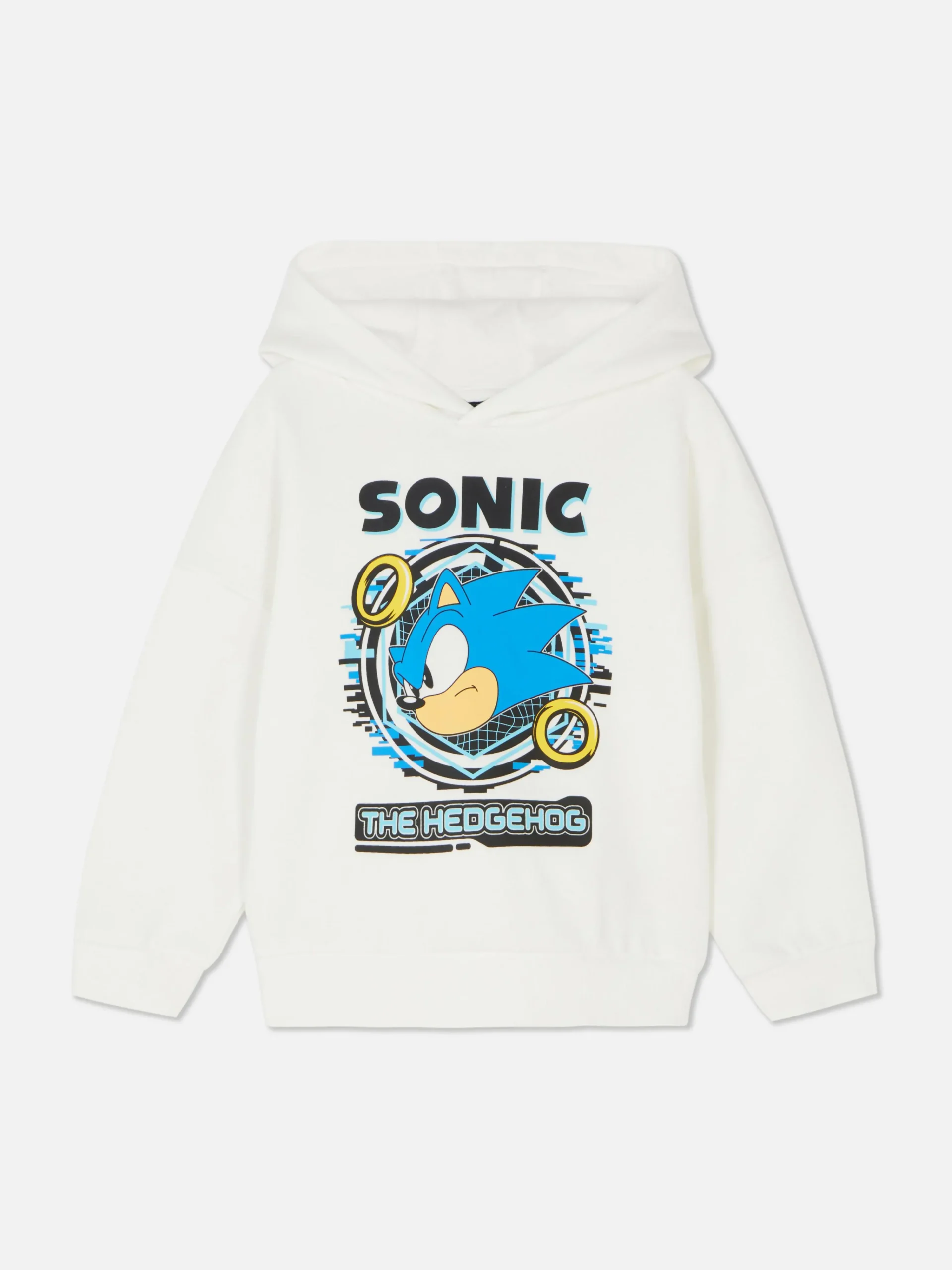 Primark Sonic The Hedgehog Graphic Hoodie Ivory Store