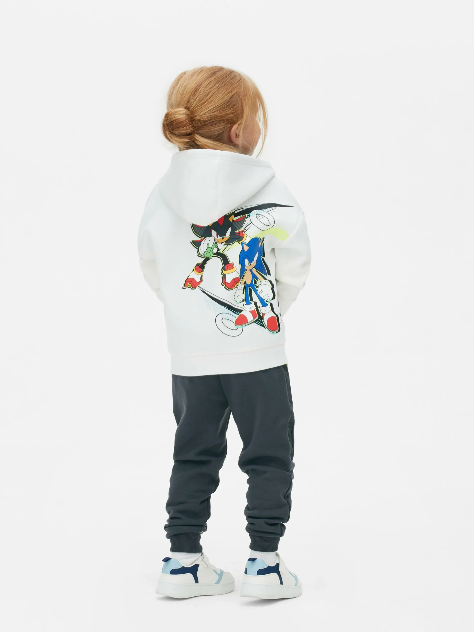 Primark Sonic The Hedgehog Zip Hoodie Ivory Cheap