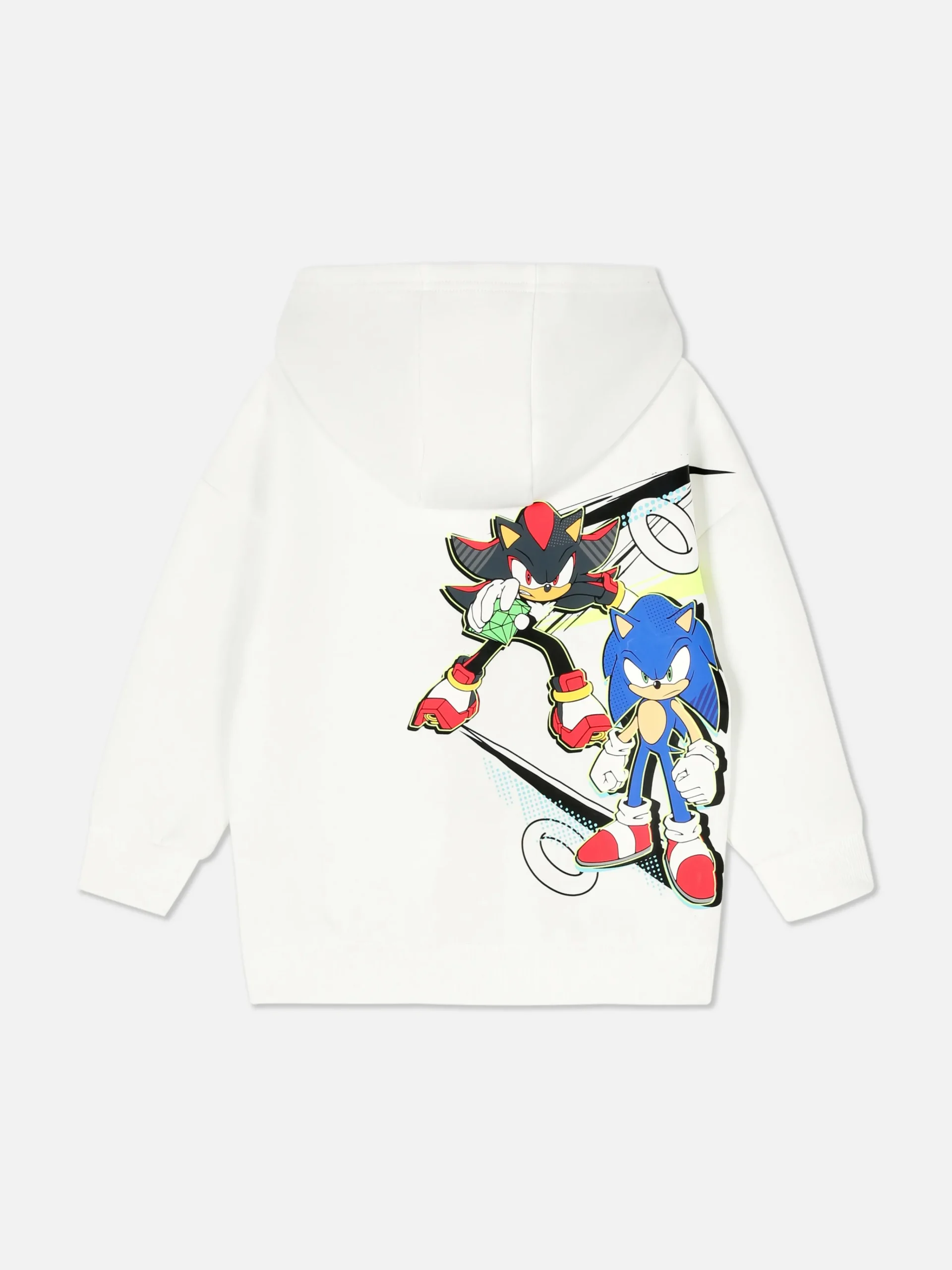 Primark Sonic The Hedgehog Zip Hoodie Ivory Cheap