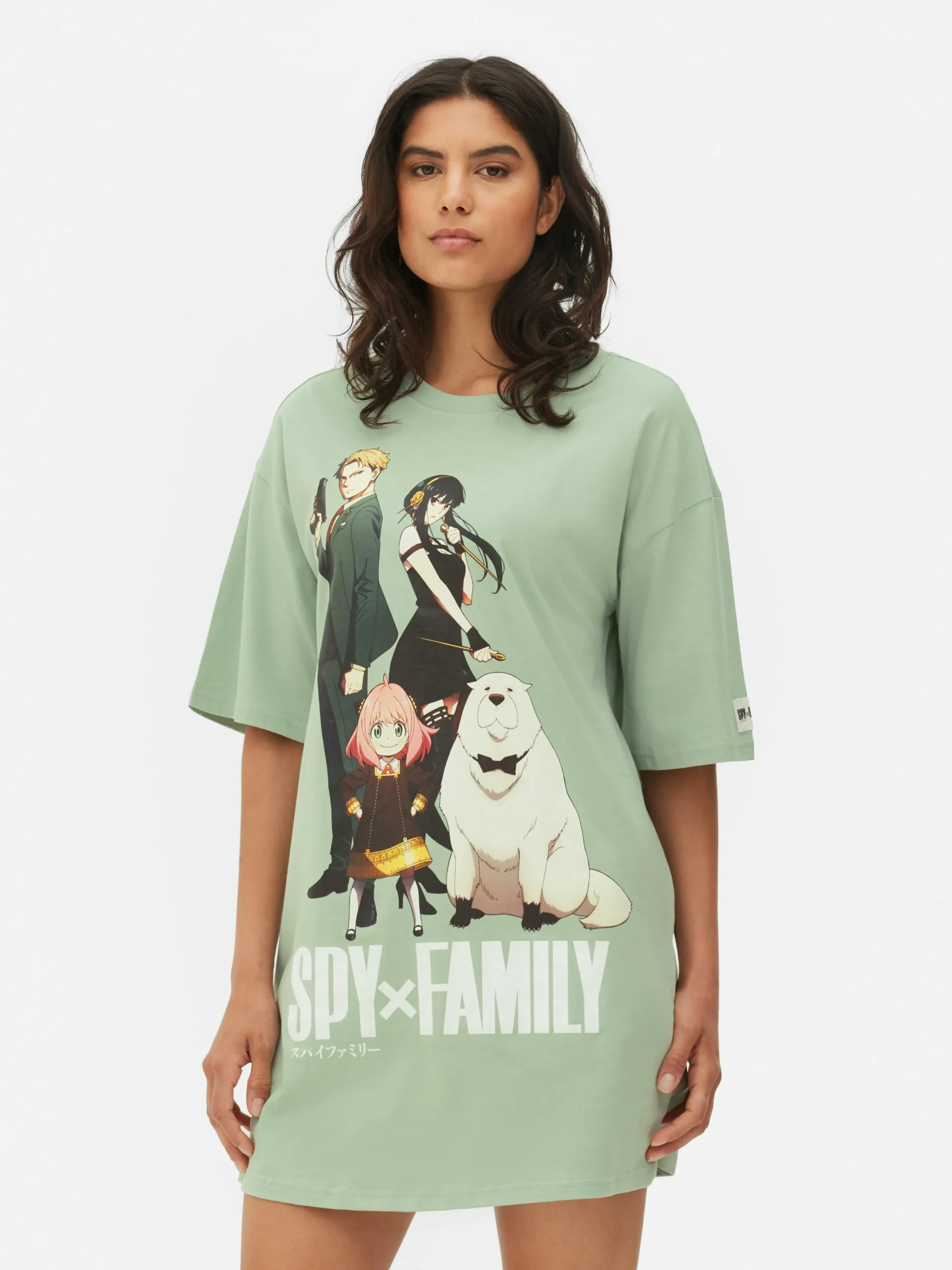 Primark Spy × Family Nightshirt Olive Online
