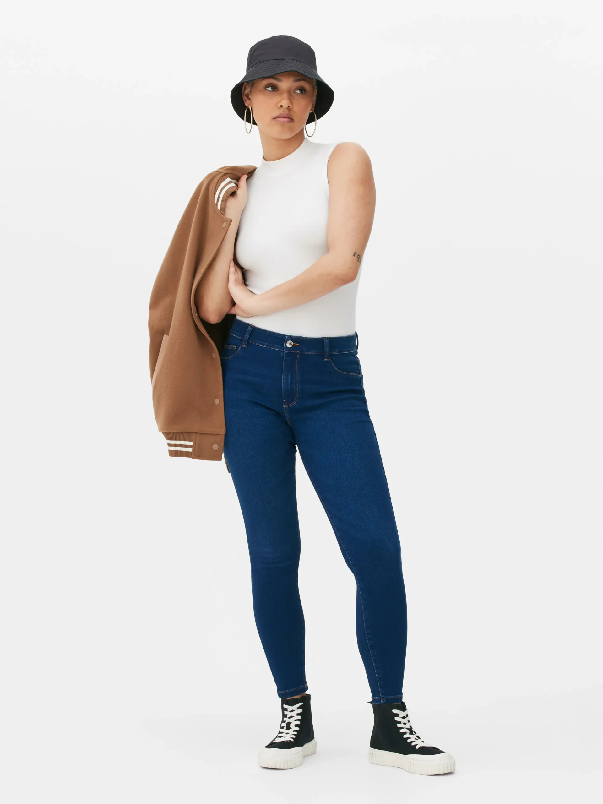 Primark Stretch Skinny Jeans Blue Clearance