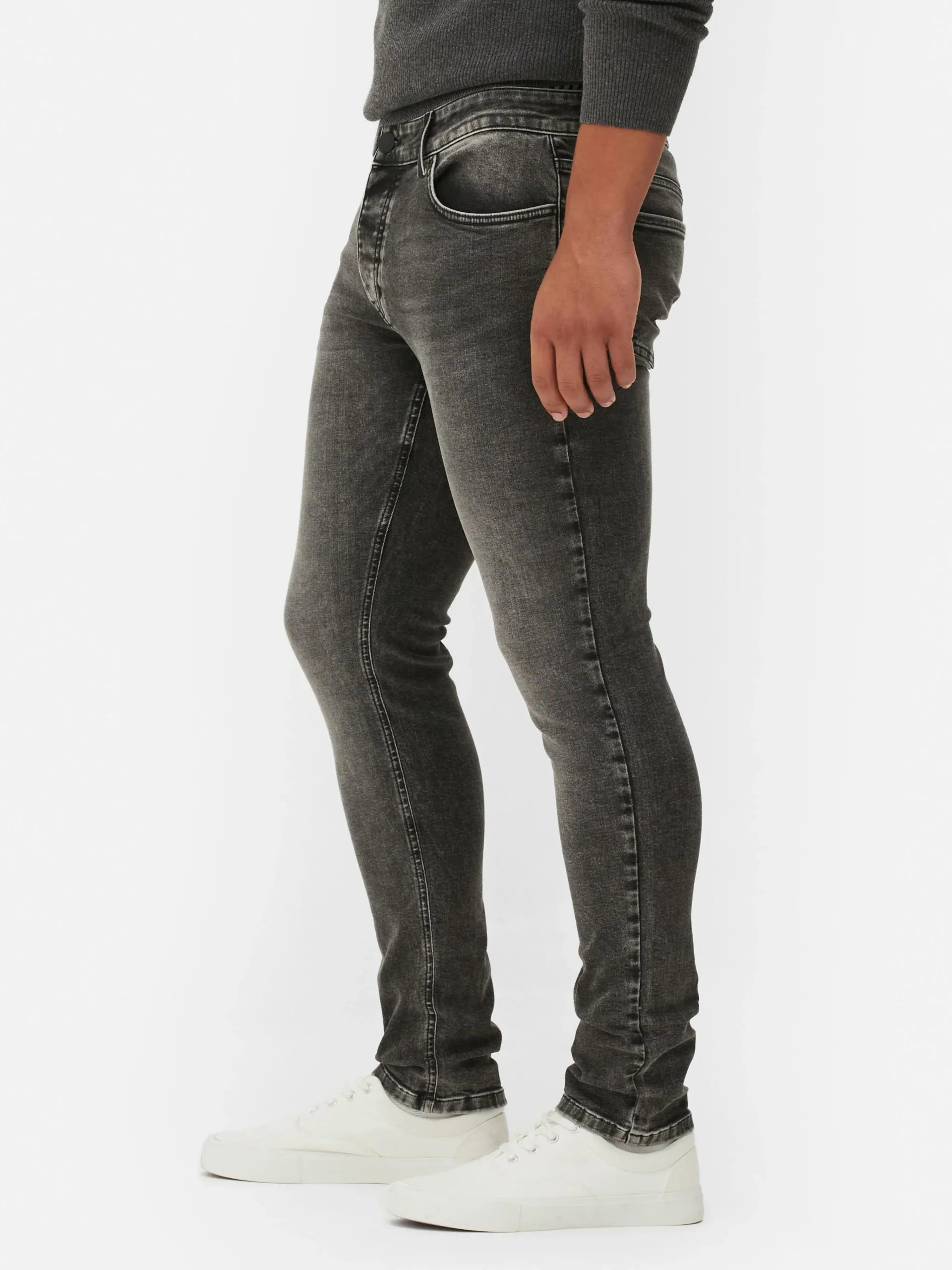 Primark Stretch Skinny Jeans Gray Store