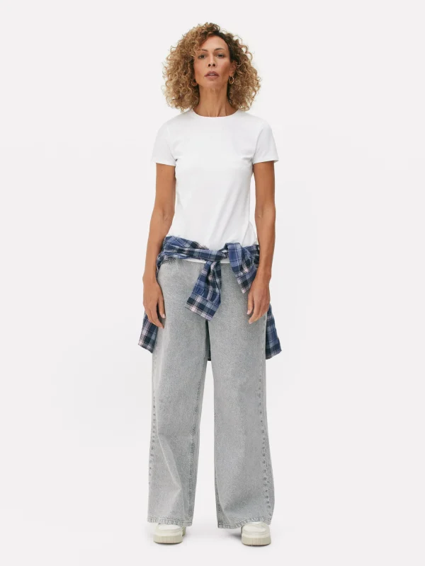 Primark Stretch T-Shirt White Hot