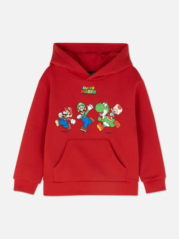 Primark Super Mario World Hoodie Red New