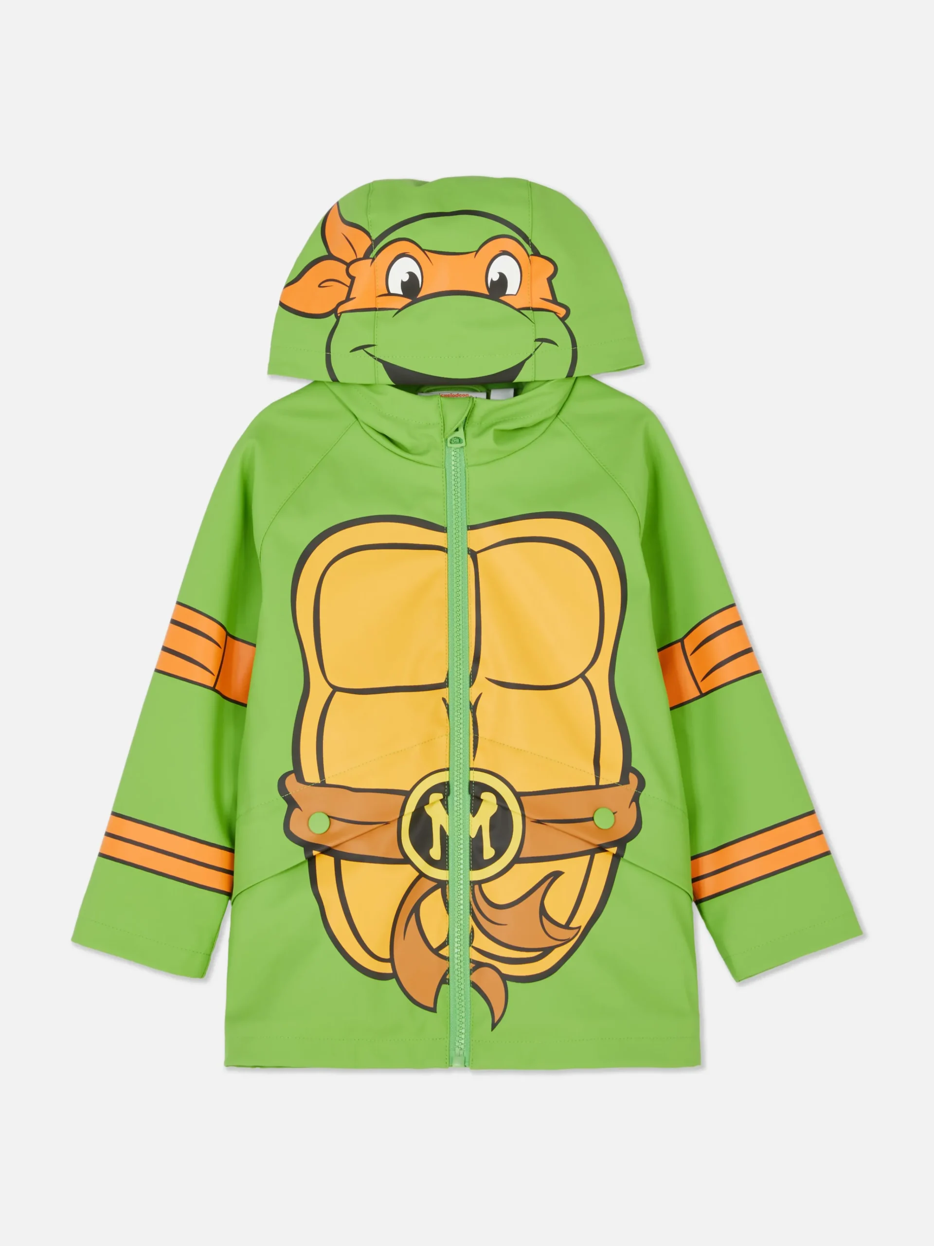 Primark Teenage Mutant Ninja Turtles Raincoat Green Flash Sale