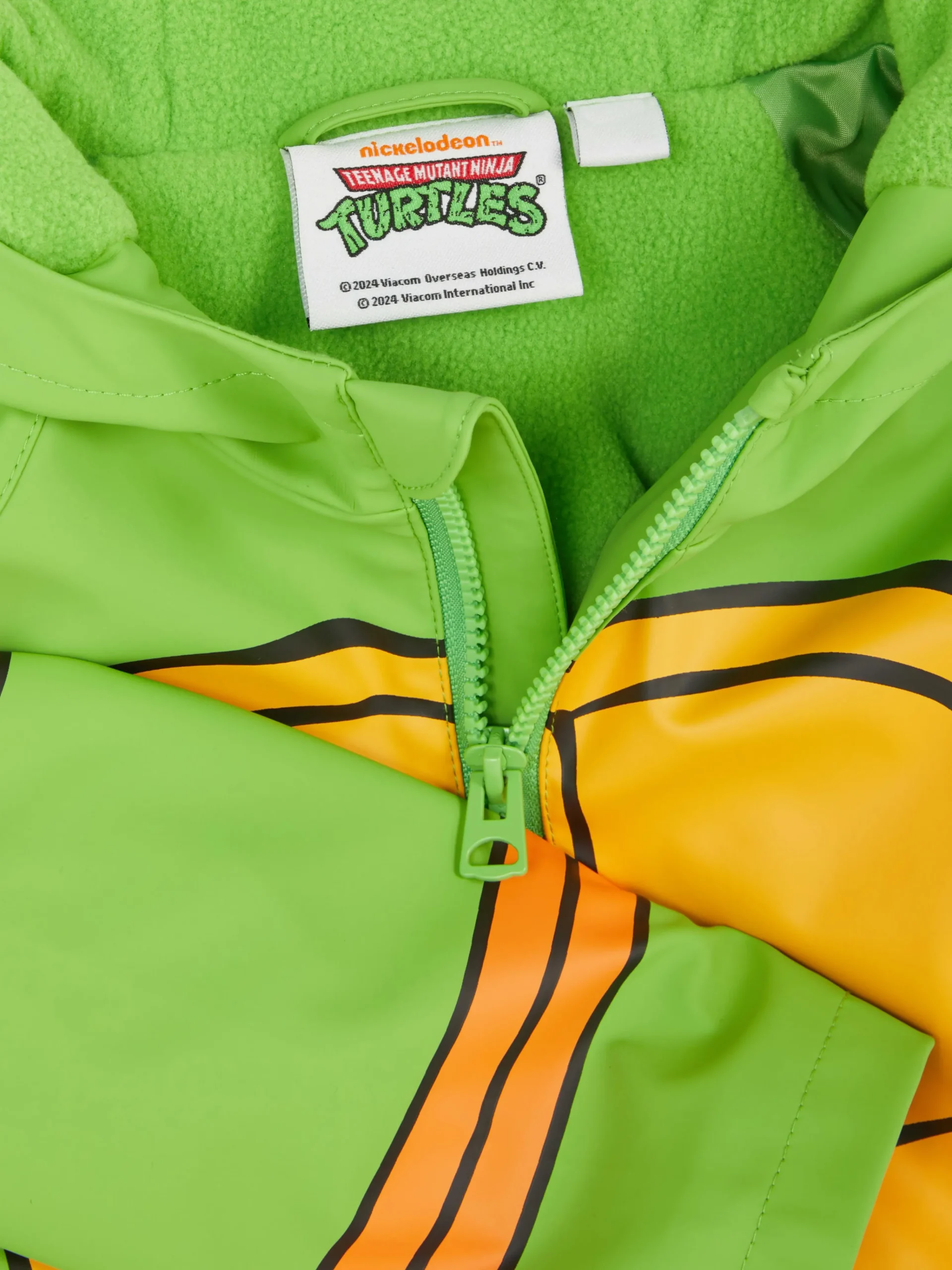 Primark Teenage Mutant Ninja Turtles Raincoat Green Flash Sale