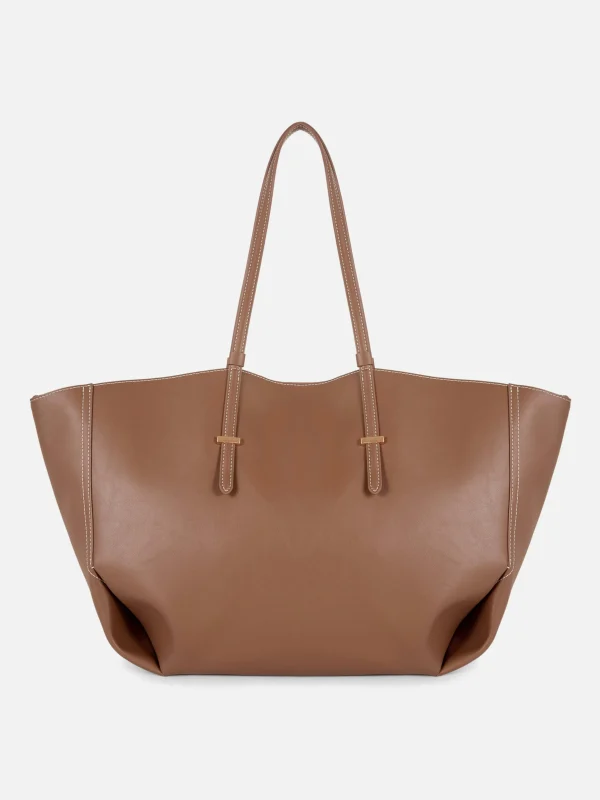 Primark The Edit Faux Leather Large Shopper Tan Outlet