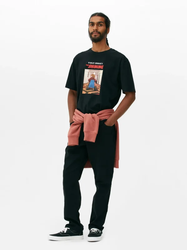 Primark The Shining Graphic T-Shirt Charcoal Cheap