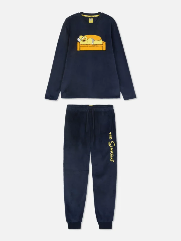 Primark The Simpsons Homer Soft Pajamas Navy Best