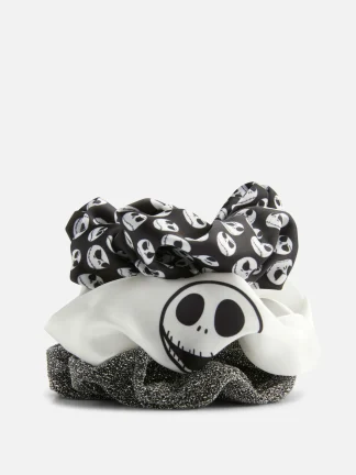 Primark 3 Tim Burton’s The Nightmare Before Christmas Scrunchies Black Online