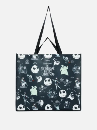Primark Tim Burton’s The Nightmare Before Christmas XL Tote Black Cheap