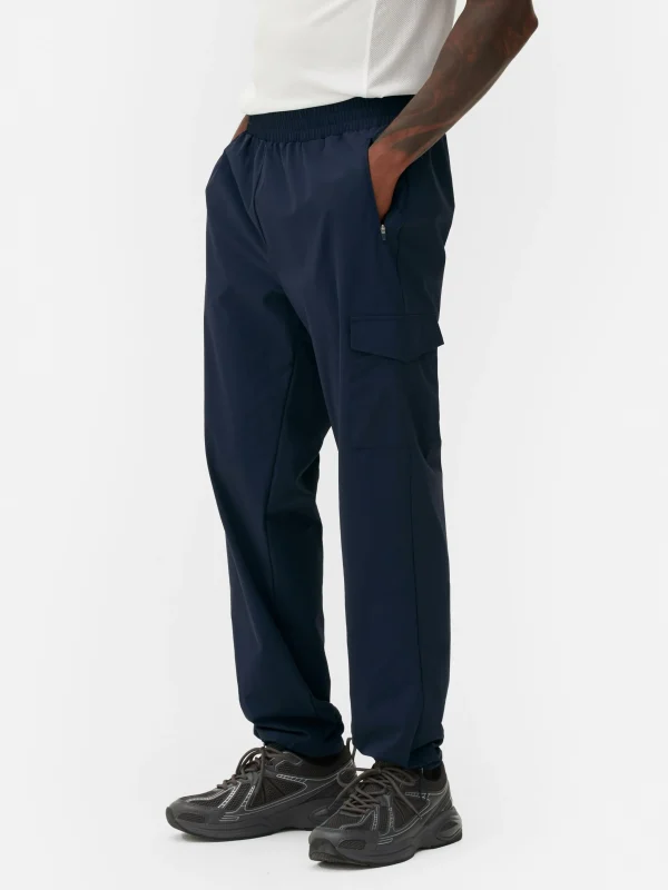 Primark Toggle Cuff Cargo Pants Navy Fashion