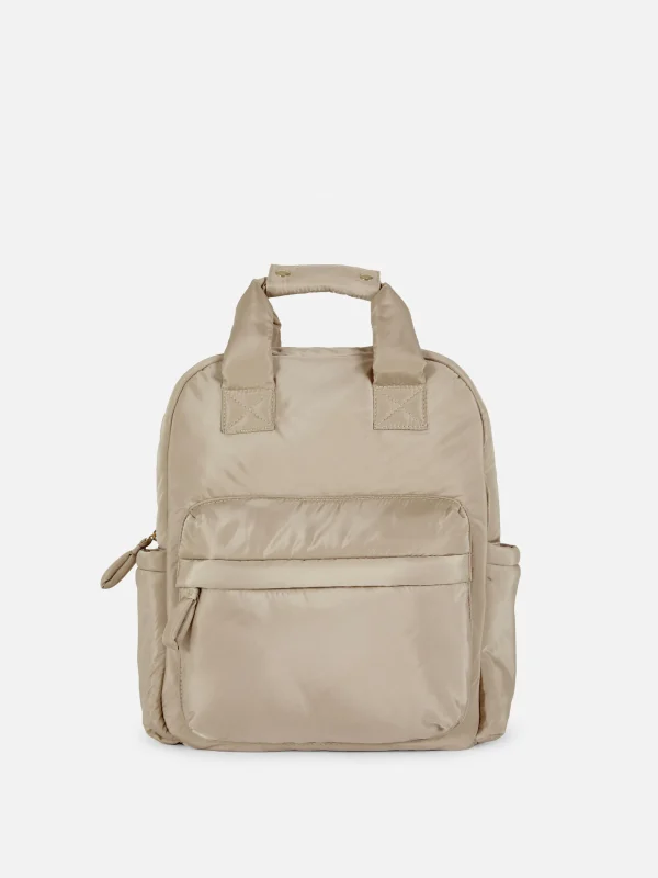 Primark Top Handle Backpack Camel Store