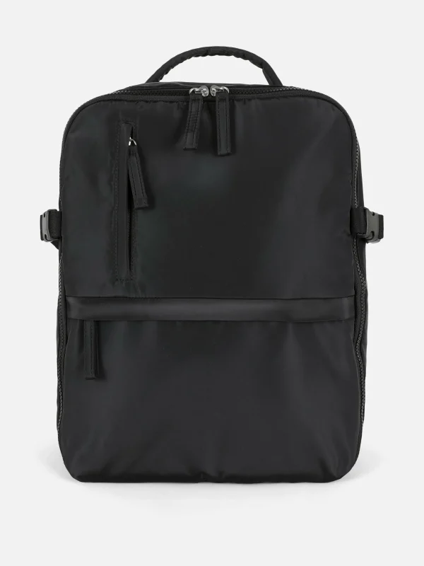 Primark Travel Backpack Black Fashion