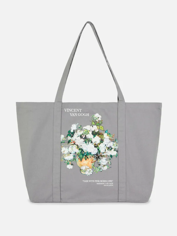 Primark Vincent Van Gogh XL Shopper Gray Store