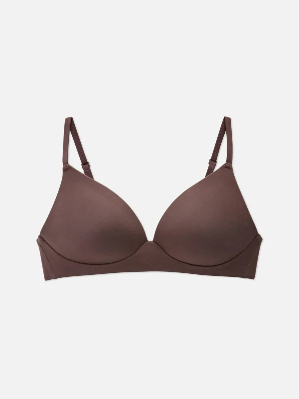 Primark Wireless Padded Lounge Bra Fig Fashion